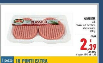 Conad Superstore Hamburger offerta