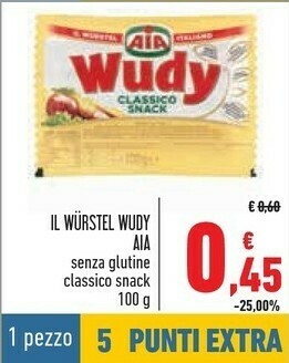 Conad Superstore Wurstel offerta