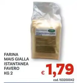 Vivo Supermercati Farina mais gialla istantanea FAVERO offerta