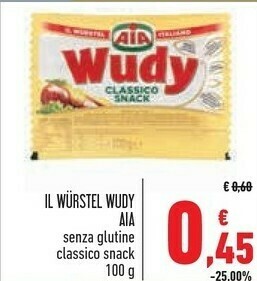 Conad Superstore Wurstel offerta