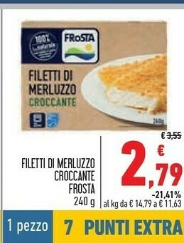 Conad Superstore Filetti di merluzzo offerta