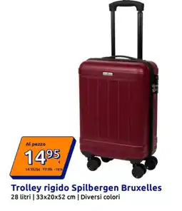 Action Trolley rigido Spilbergen Bruxelles offerta