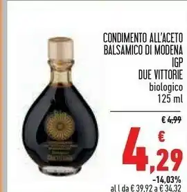 Conad Superstore Aceto balsamico offerta
