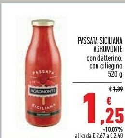 Conad Superstore Passata di pomodoro offerta