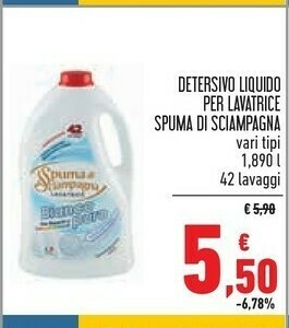 Conad Superstore Detersivo lavatrice offerta