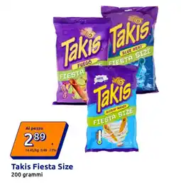 Action Takis Fiesta Size offerta