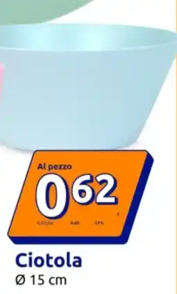 Action Ciotola Ø 15 cm offerta