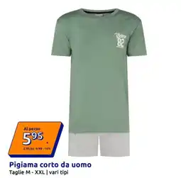 Action Pigiama corto da uomo offerta