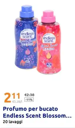 Action Profumo per bucato Endless Scent Blossom offerta