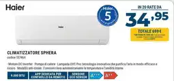 Sinergy Haier climatizzatore sphera offerta