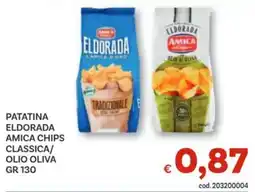 Vivo Supermercati Patatina eldorada amica chips classica/ olio oliva offerta