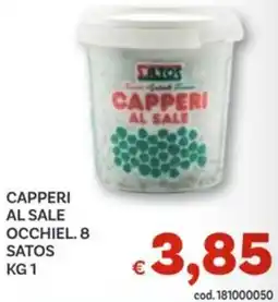Vivo Supermercati Capperi al sale occhiel. 8 satos offerta