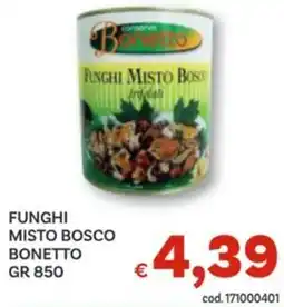 Vivo Supermercati Funghi misto bosco BONETTO offerta