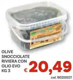 Vivo Supermercati Olive snocciolate riviera con olio evo offerta