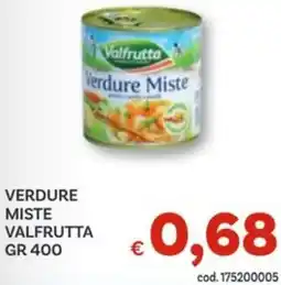 Vivo Supermercati Verdure miste VALFRUTTA offerta