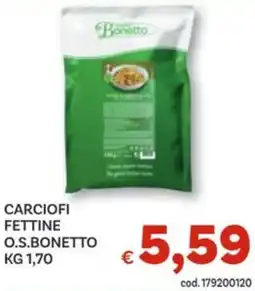 Vivo Supermercati Carciofi fettine o.s. BONETTO offerta