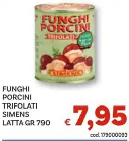 Vivo Supermercati Funghi porcini trifolati simens latta offerta