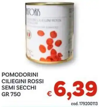 Vivo Supermercati Pomodorini ciliegini rossi semi secchi offerta