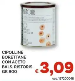 Vivo Supermercati Cipolline borettane con aceto bals. RISTORIS offerta