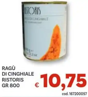 Vivo Supermercati Ragù di cinghiale RISTORIS offerta