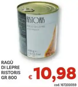 Vivo Supermercati Ragù di lepre RISTORIS offerta