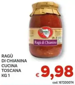 Vivo Supermercati Ragù di chianina cucina toscana offerta