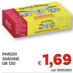 Vivo Supermercati Parodi sardine offerta
