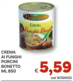 Vivo Supermercati Crema ai funghi porcini BONETTO offerta