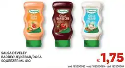 Vivo Supermercati Salsa develey barbecue/kebab/rosa squeezer offerta