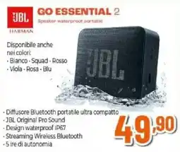 Expert Jbl go essential 2 offerta