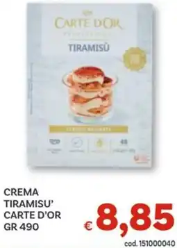 Vivo Supermercati Crema tiramisu' CARTE D'OR offerta