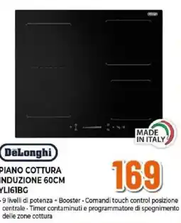 Expert DeLonghi PIANO COTTURA INDUZIONE 60CM YL161BG offerta