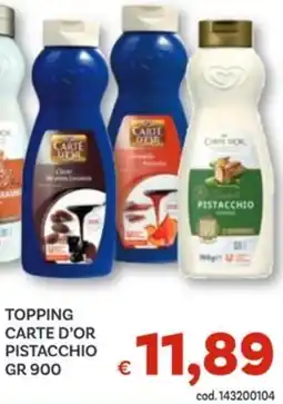 Vivo Supermercati Topping carte d'or pistacchio offerta