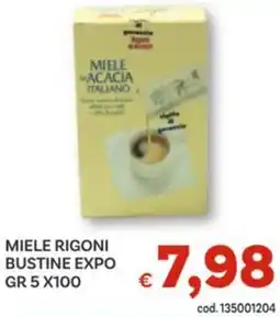 Vivo Supermercati Miele rigoni bustine expo offerta