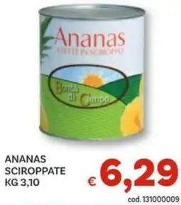 Vivo Supermercati Ananas sciroppate offerta