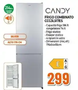 Expert CANDY FRIGO COMBINATO CCG3L517ES offerta