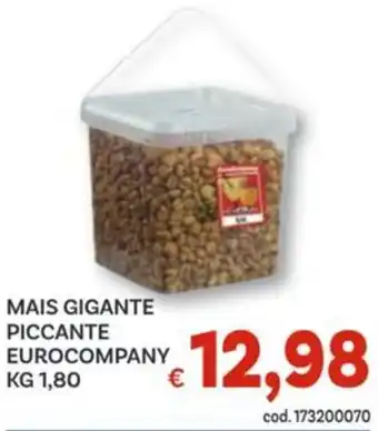 Vivo Supermercati Mais gigante piccante EUROCOMPANY offerta