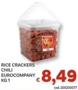 Vivo Supermercati Rice crackers chili EUROCOMPANY offerta