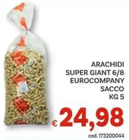 Vivo Supermercati Arachidi super giant 6/8 eurocompany sacco offerta