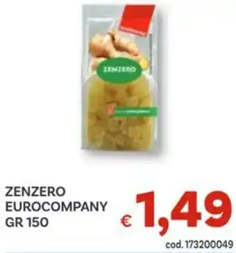 Vivo Supermercati Zenzero EUROCOMPANY offerta