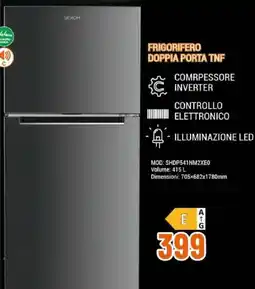 Expert Sekom frigorifero doppia porta TNF offerta
