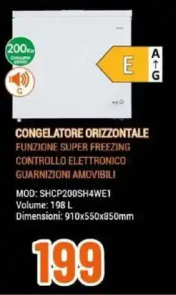 Expert Sekom congelatore orizzontale offerta