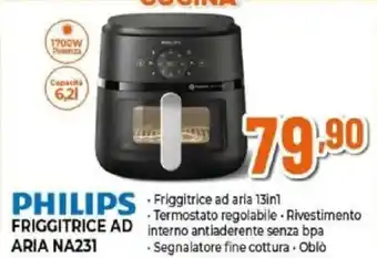 Expert PHILIPS FRIGGITRICE AD ARIA NA231 offerta