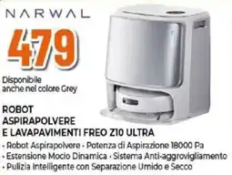 Expert Narwal robot aspirapolvere e lavapavimenti freo Z10 ultra offerta