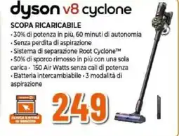Expert dyson v8 cyclone offerta
