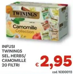 Vivo Supermercati Infusi twinings sel. herbs/ camomille offerta