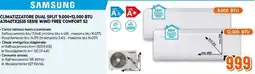 Expert SAMSUNG CLIMATIZZATORE DUAL SPLIT 9.000+12.000 BTU AJ040TX2535 SERIE WIND FREE COMFORT S2 offerta
