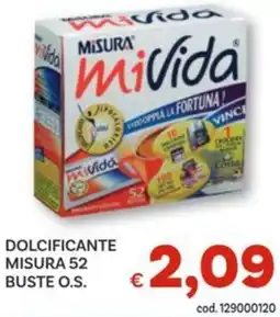 Vivo Supermercati Dolcificante misura 52 buste o.s. offerta
