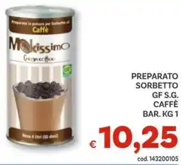 Vivo Supermercati Preparato sorbetto gf s.g. caffè Mokissimo offerta