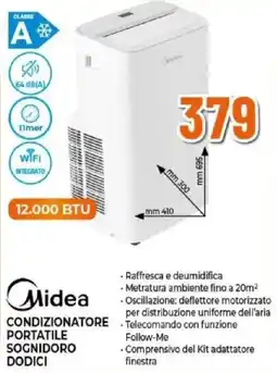 Expert Midea condizionatore portatile sognidoro dodici offerta